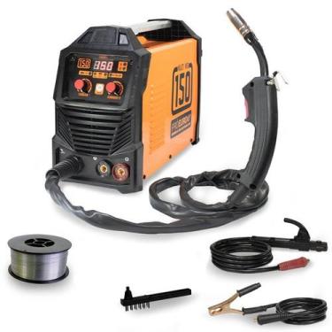 Imagem de Máquina de Solda Multiprocesso 150a Bivolt + Arame 1kg 0,8mm - PRO EUR