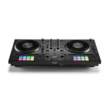 Imagem de Hercules DJ Control Inpulse T7 2-Channel Beatmatch Guide Confortável Controlador DJ para Serato e Djuced com cabo USB trançado