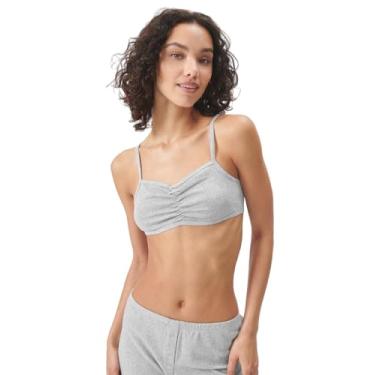 Imagem de florence by mills Sutiã feminino Cozy Crush Sweet Pointelle, Cinza mesclado, P