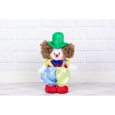 Imagem de PELUCIA PALHACINHO(A) AMORE 30 CM FIXO EM PE (Palhaço cetim colorido)