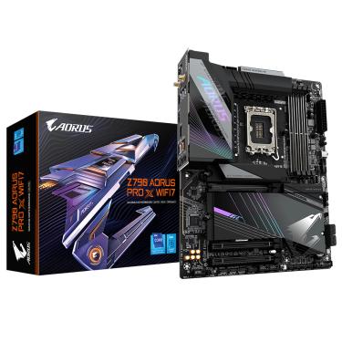 Imagem de Placa Mae Gigabyte INTEL LGE1700 DRR5 ATX - Z790 Aorus PRO X WIFI7 1.0