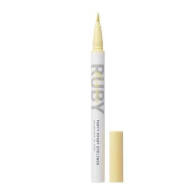 Imagem de Delineador para olhos ruby kisses party proof eyeliner retro yellow 0,