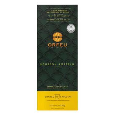 Imagem de Café Bourbon Amarelo 10 Cápsulas ORFEU 50g