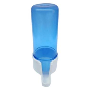 Imagem de Bebedouro Animalplast  Pequeno 100ml - Malha Fina - Azul com Base Bran