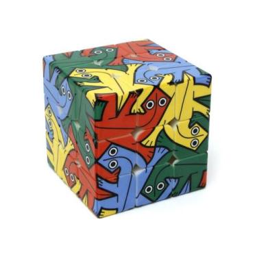 Imagem de Cubo Mágico Personalizado 3x3x3 Profissional - Vinci Cube Lizard - Cub