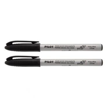 Imagem de Caneta Marcador Permanente 2.0mm CD/DVD Retroprojetor Pilot  Unidade/K