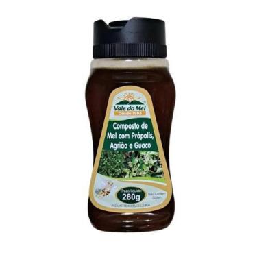 Imagem de Mel composto com própolis, agrião e guaco 280 g - Vale do Mel