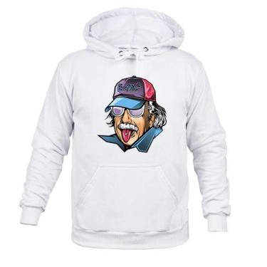 Imagem de Moletom Unissex Inverno E-mc - Surprass, Branco, GG