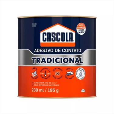 Imagem de Adesivo Contato Tradicional CASCOLA 195g Alta Resistência - Henkel