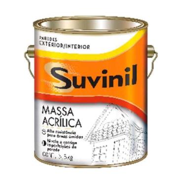 Imagem de Massa acrílica 3,6 litros branco Suvinil