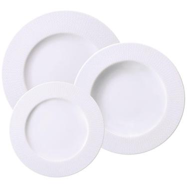 Imagem de Jogo de Pratos Tramontina Mesh em Porcelana Decorada 12 peças - 96589027