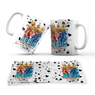 Imagem de Caneca Personalizada Evangelica Jesus Amor - Premium