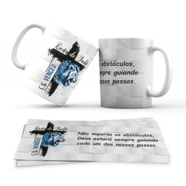 Imagem de Caneca Personalizada Evangelica Leão de Juda - Premium