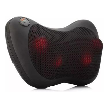 Imagem de Encosto Massageador Portátil Elétrica Para Pescoço E Lombar, Massagem,