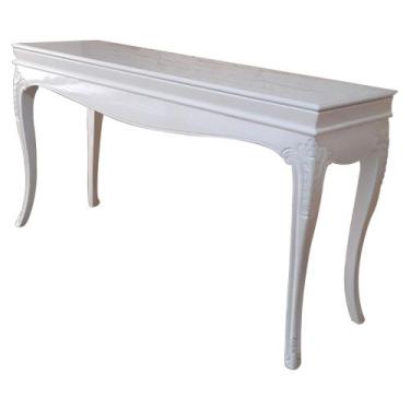 Imagem de Aparador Luís XV em Madeira Maciça com Laca Branca - Decoração Móveis 