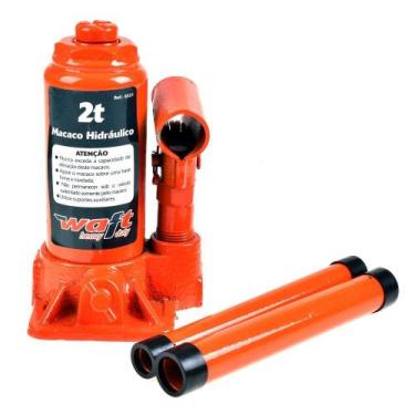 Imagem de Macaco Hidráulico Tipo Garrafa, Capacidade de Carga 2 Toneladas Waft