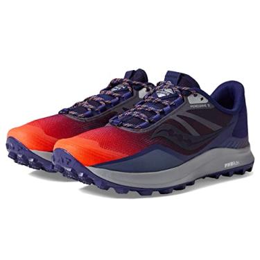 Imagem de Saucony Tênis de corrida masculino Peregrine 12 Trail, Night Lite, 12