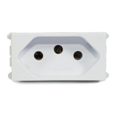 Imagem de Modulo Tomada de Energia 2P+T Refinatto 10A Weg Branco
