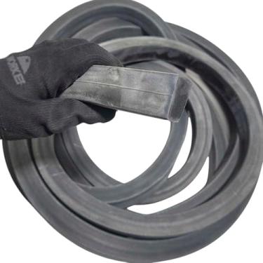 Imagem de Borracha Perfil Esponjoso Vedação 30x25mm SBR Macio - 08 Metros Borrachas Londrina