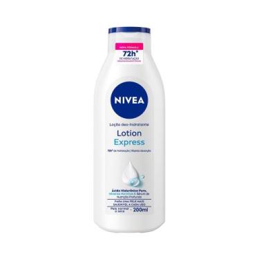 Imagem de Creme Hidratante Corporal Nivea Lotion Express 48h 200ml, sem Fragrânc