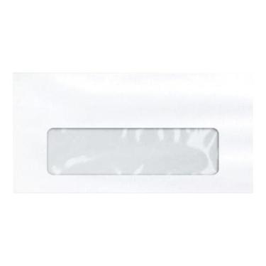 Imagem de Envelope Ofício 114x229mm Branco Com Janela 75g Cx C/1000 Un - Dz Grou