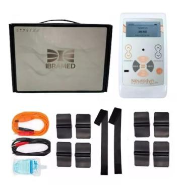 Imagem de NEURODYN PORTATIL correntes alternadas de baixa frequência TENS/FES + Cinta Elastica P/eletrodos 59cm C/02 Unid + ADESIVO 5X5 C/4UN VALUTRODE ARKTUS