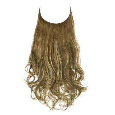 Imagem de Aplique de Cabelo Feminino Longo Alongamento Extensões para Mulheres (Modelo 41, 22 Polegadas - 55 cm)