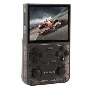 Imagem de Mais de 16.000 Jogos Em 1 Console de Jogo Portátil, Tela IPS de 3,5 Polegadas, 17 Jogos de Emuladores Suportados, Cartão de Memória Integrado de 64 GB, Bateria de 3.500 MAh (Preto)