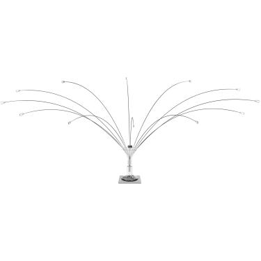 Imagem de Buzzlett Dissuasor de pássaros de aço inoxidável com base de PVC para ambientes externos, barcos, docas e HVAC - Repelente de pássaros eficiente para pássaros, impede gaivotas e outros pássaros de