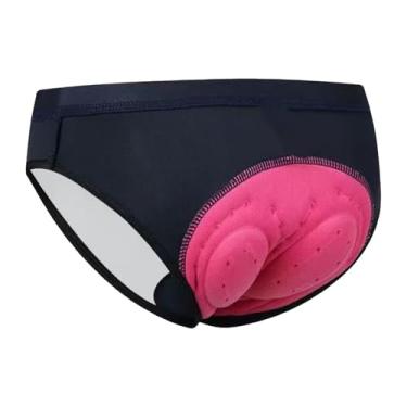 Imagem de Vaveren Roupa íntima de ciclismo feminino shorts de bicicleta moda rápida roupa ativa de roupas esportivas respiráveis ​​Roupas leves de pilotagem leve, Dark Blue M
