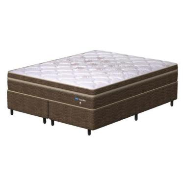 Imagem de Conjunto Box King Mola Probel Guardian (193x203x58cm) Branco, Branco, 