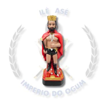 Imagem de Imagem Gesso Exu 20Cm - Rei 7 Encruzilhada