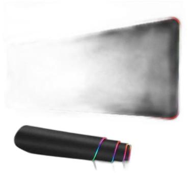 Imagem de Mouse Pad Gamer Borda Led Rgb Grande 80X30Cm Vários Efeitos - Desert
