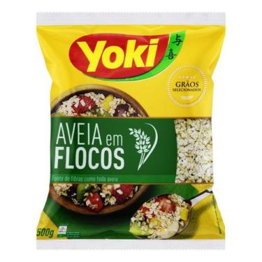 Imagem de Aveia em flocos Yoki Flocos finos pacote 500 g