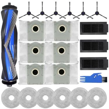 Imagem de Frexusuent Substituição de 23 peças para aspirador de pó Ecovacs Deboot T50 Max Pro Omni/ T50 Pro/T50 Omni/ T50 Max/ T50 Max Pro/T50 Pro Omni Robot Aspirador, T50 Max Pro Omni Accessories Kit completo