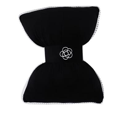 Imagem de Travesseiro DE Pescoço DO Piche DE Macio P CARREGO DO AROUNO CABEÇA CUSHION COM BANDA ELÁSTICA ELASIC (Preto)