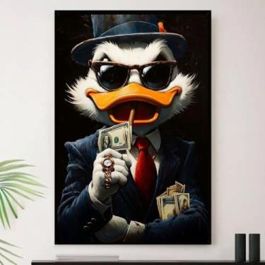 Imagem de Genérico, Quadro Tio Patinhas Dolar Ostentação Decorativo A3 35x45cm