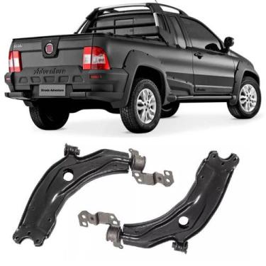 Imagem de Bandeja Fiat Strada Adventure Dianteira (2005 Até 2008) Flex Automotiv