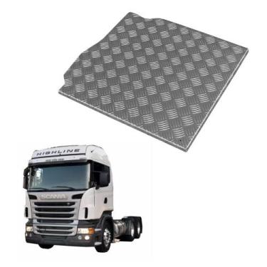 Imagem de Protetor Scania 114/112/P/G/R Caixa De Bateria Cromado - Fabbof