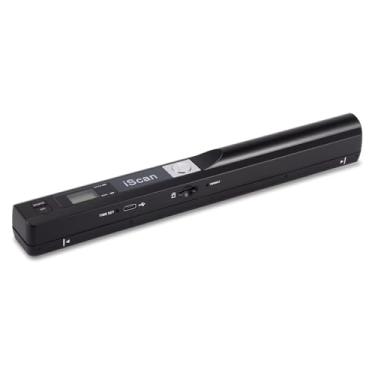 Imagem de GZGYNADAST Sem cartão SD, scanner portátil de fotos coloridas para documentos A4, cartão de visita, livros, recibos, imagens de até 900 DPI, carrega imagens para o computador via cabo USB, não precisa