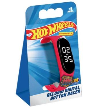 Imagem de F0190-5 Hot Wheels Relogio Digital Botton Racer