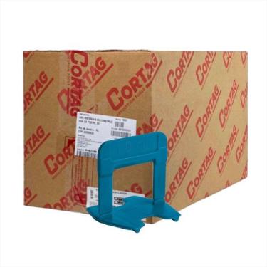 Imagem de Espaçador Nivelador Eco 1 A 3mm Cortag Caixa 500 Pçs, 1,0mm