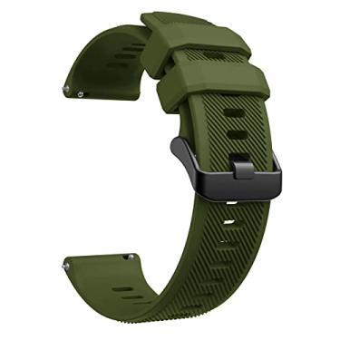 Imagem de Pulseiras de relógio Casio MDV106-1AV/MTP-VD01, pulseiras de substituição de silicone macio de 22 mm para Casio MDV-106 Series, Sem pedra preciosa