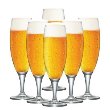 Imagem de Ruvolo, Jogo de Taça de Cristal Montana G, para Cerveja 6pcs, 485ml