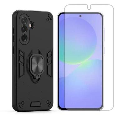 Imagem de Capa Case Anel Para Samsung Galaxy A36 + Pelicula Hidrogel - GR Global