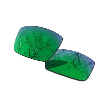Imagem de Lente polarizada ToughAsNails de substituição para óculos de sol Oakley Gascan – Mais opções, Emerald Green, One Size