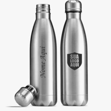 Imagem de Garrafa Térmica Personalizada 500 ml em Aço Inox.