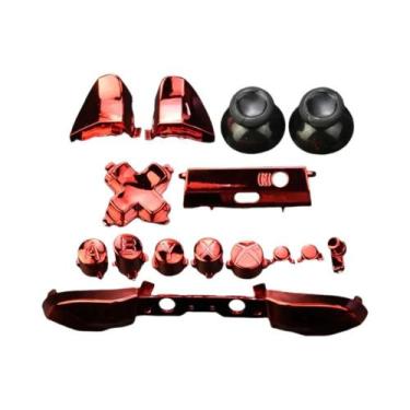 Imagem de Conjunto Completo De Botões Cromados Para Xbox One S Slim Controller D