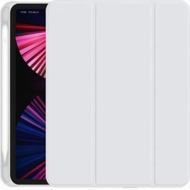 Imagem de Capa Case PREMIUM Anti Impacto com função sleep e suporte para Apple Pencil - compatível com iPad Air 4, 5 e 6, Air 11 2024 e 2025 Chip M3 (Cinza)