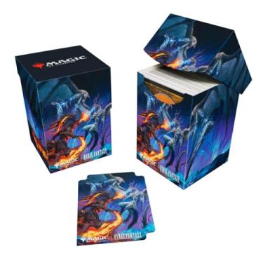 Imagem de Ultra Pro - Final Fantasy x Universes Beyond Bahamut and Ifrit (Gift Bundle Packaging) 100+ Deck Box for Magic: The Gathering